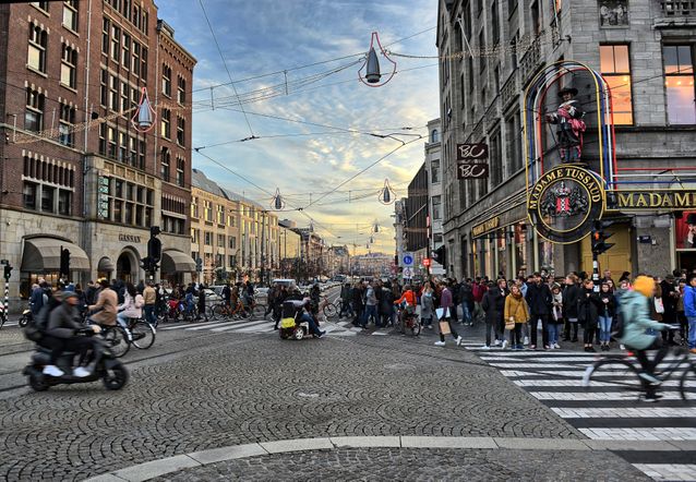 Central square Amsterdam